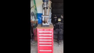 DYI Drill Press Stand for bench top drill press [upl. by Magnolia]