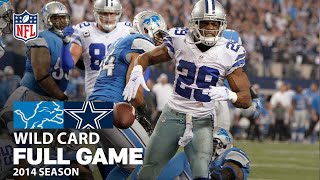 Detroit Lions vs Dallas Cowboys FULL GAME  NFL 2014 Season Wild Card [upl. by Sliwa]