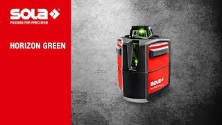 SOLA Laser  HORIZON GREEN – der grüne 360° MultiLinienlaser [upl. by Emmy]