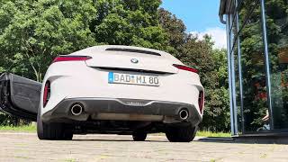 BMW Z4 G29 30i Sound Check Sport Modus without Soft Limiter [upl. by Derwin]