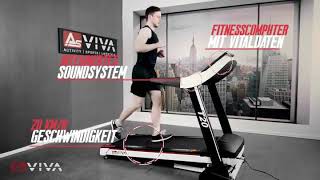 Laufband Asviva T20 Cardio Pro Runner Test [upl. by Staten]