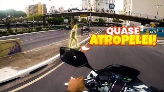 QUASE ATROPELEI  VALE A PENA FAZER ENTREGAS DE PCX 🛵 [upl. by Eskill631]