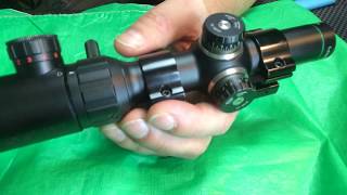 MONSTRUM 14 X 20 Tactical Rifle Scope  ILLUMINATED RETICLE [upl. by Eniortna]