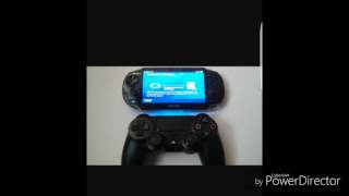 How to connect ps4 controller to psvita [upl. by Ranee387]