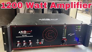 New Ati Pro 1201 का ऐस DJ Amplifier 1200 Watt 2024 [upl. by Arednaxela]