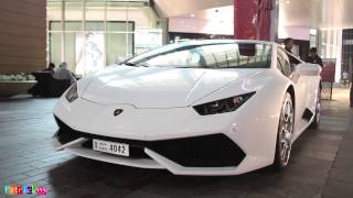 pure white Lamborghini Huracan LP6104 [upl. by Dorri]