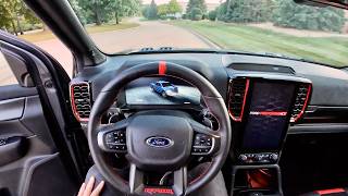 2024 Ranger Raptor  Ford Performance Tune 50hp Driving Impressions [upl. by Llehsor213]