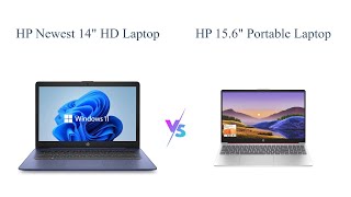 HP 14quot vs HP 156quot Laptop Comparison 🆚 Which One to Buy [upl. by Hctub822]