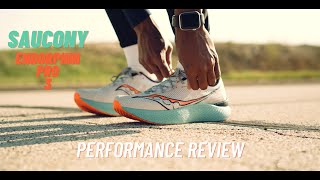 Saucony Endorphin Pro 3 Performance Review [upl. by Estell]