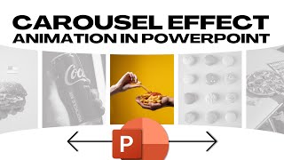 How to Create Carousel Effect Animation in PowerPoint using Morph Transition  StepbyStep Tutorial [upl. by Gaskin26]