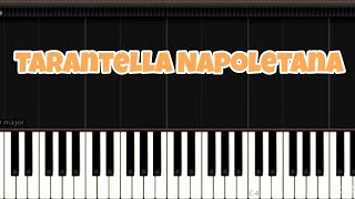 Traditional Italian  Tarantella Napoletana  Easy Piano Music [upl. by Oeniri]