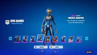 MOGUL MASTER SKINS RETURN RELEASE DATE IN FORTNITE ITEM SHOP CHAPTER 5 2024 [upl. by Aierdna]