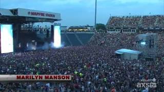 Marilyn Manson  Personal Jesus Rock On The Range 2015 Pro Shot [upl. by Sigmund799]