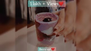 Berry up Hurry up fruitbae ❤ fruitbae kochi yummy blueberry berryup musttry Subscribe [upl. by Cotter]