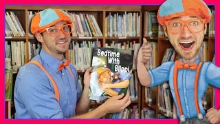 Bedtime With Blippi  Bedtime Stories for Children [upl. by Hulbard799]