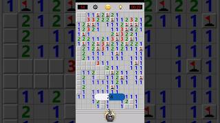 Ultimate Speedrun In Under 30 Seconds ALMOST Minesweeper minesweeper speedruner shorts [upl. by Ecinom]