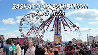 EXPLORING THE BEST EVENT IN SASKATOON EXHIBITION [upl. by Jabe628]