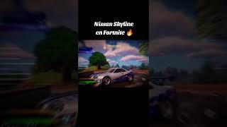 Nissan Skyline GTR R34 En fortnite 🔥 fortnite edit nissanskyline [upl. by Frye45]