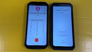 TWO BIG INCOMING CALL DOOGEE V30 PRO TO ULEFON POWER ARMOR 18T AT THE SAME TIME OUTGOING CALL [upl. by Lanoil]