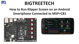 How to Run Klipper Screen on an Android Phone Connected to BigTreeTechs Manta M5PCB1 [upl. by Sgninnej]