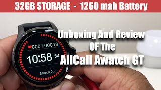 Unboxing And Review Of The AllCall Awatch GT [upl. by Hsara]