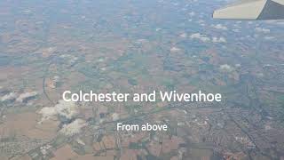 Colchester and Wivenhoe from above [upl. by Cid]