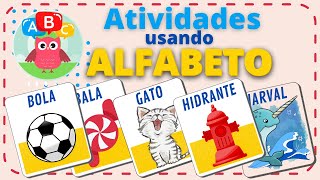 Alfabeto Completo em Português  Aprenda o ABC  Alfabeto Divertido  Compilação de 33 minutos [upl. by Opal328]