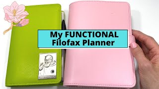 How I use my functional Filofax Planner [upl. by Niarb858]