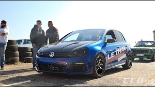 VW Golf R 2021 review see how quick it really is 060mph [upl. by Morel]