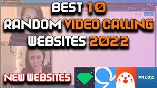 Best 10 Random Video Calling Websites 2022  Best Girls Only Random Video Chat Apps amp Websites [upl. by Anaitak45]