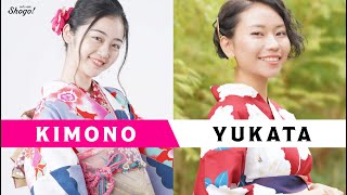 What Are The 4 Differences Between KIMONO amp YUKATA When amp How The 13 Types of Kimono Are Worn [upl. by Philcox]