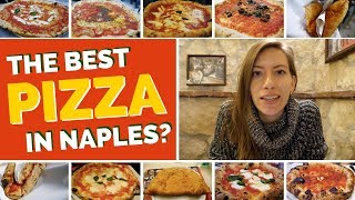 Best Pizza in Naples Italy  Trying Famous Pizzas In Naples [upl. by Wilfrid]