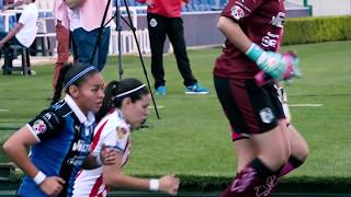 Querétaro  Chivas El Debut de las Campeonas en el Clausura 2018 [upl. by Malvie348]