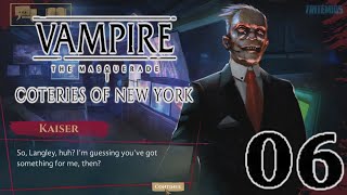 Vampire The Masquerade  Coteries of New York  Part 06  Kaiser  No Commentary [upl. by Schertz]