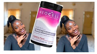 my glow up with Neocell beauty infusion collagen powder [upl. by Mendie]