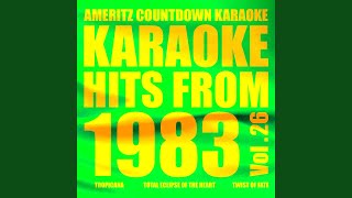 Together Were Strong In the Style of Mireille Mathieu and Patrick Duffy Karaoke Version [upl. by Netloc]