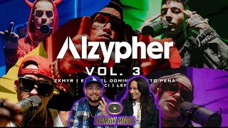 Alzypher Vol 3  Zxmyr x Neto Peña x Ele A El Dominio x Malucci x Lefty SM eFamily Reaction [upl. by Squires649]