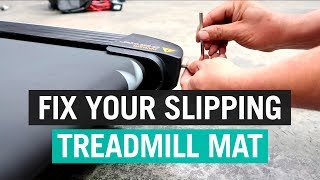 How To Fix Slipping Treadmill BeltMat  Orbit Service [upl. by Airtap]