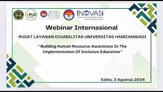 Webinar International PLD Universitas Hamzanwadi [upl. by Attennaej996]