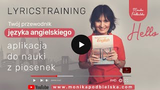 lyricstraining  jak uczyć się angielskiego z piosenek [upl. by Alliscirp664]