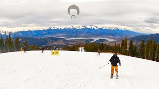 Skiing Keystone Ski Resort Colorado Top to Bottom [upl. by Latsyc]