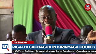 Rigathi Gachaguas Speech In Kirinyaga During Burial Service Of Hannah Wanjiru Munyi FULL SPEECH [upl. by Ynattir]