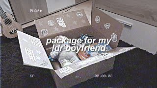 care package for my boyfriend  LDR [upl. by Kunin]