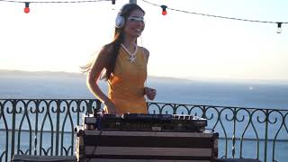 Camila Fialho  Afro House Live Dj Mix  Pilar Sunset Salvador Bahia Brazil [upl. by Eirod388]