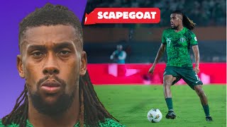 Alex Iwobi was Nigerias best player at AFCON PROOF [upl. by Adlih]