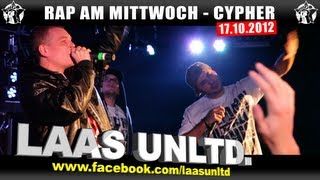 RAP AM MITTWOCH 171012 Die Cypher feat Laas Unltd uvm 14 [upl. by Addi]