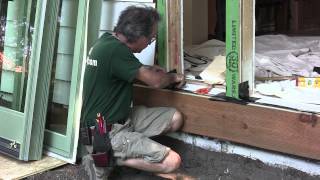 Installing Exterior Doors amp Windows Preparing the Sill [upl. by Jackson939]