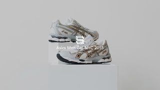 Solestop  Asics GelNYC 2055 quotCreamquot [upl. by Namron]