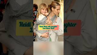 Heidi Klum with her beautiful daughter over the years cute celebrity [upl. by Uranie]