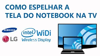 COMO ESPELHAR NOTEBOOK NA TV LG [upl. by Marge]